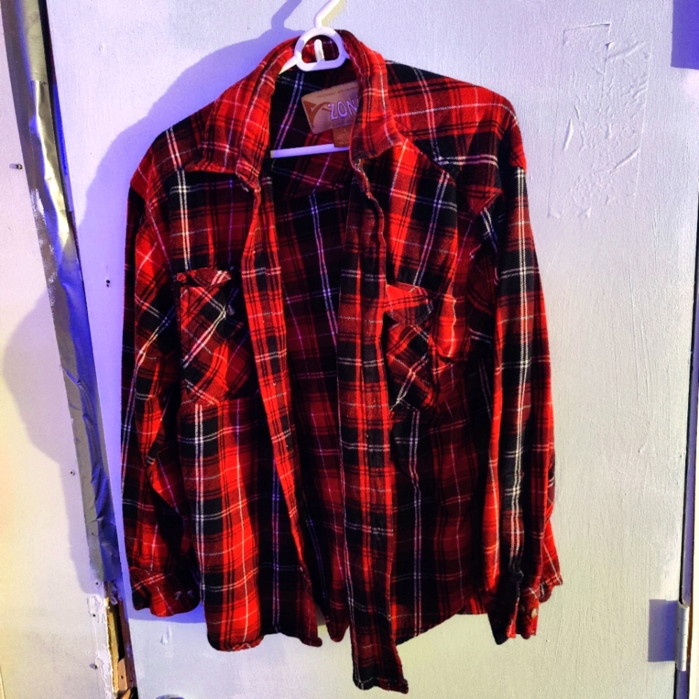Red Plaid Flannel